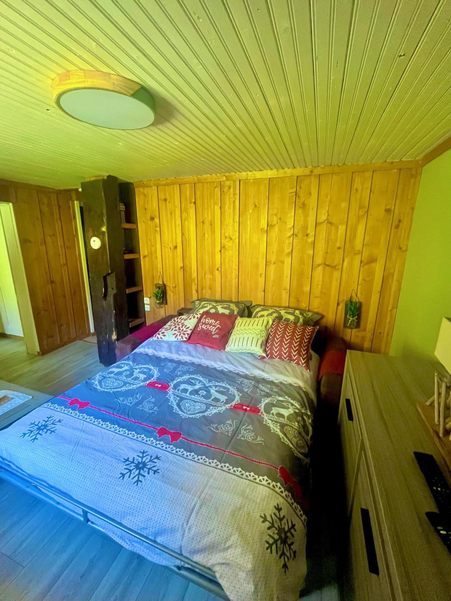 Appartement Dans Maison Familiale Bellevaux Extérieur photo
